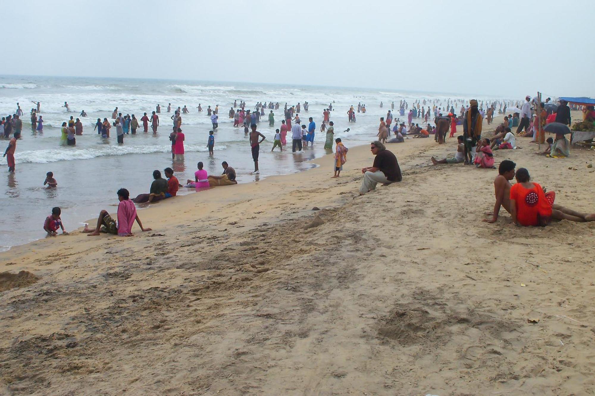 Sara Beach House Puri Exterior foto